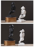 Sculpture Contemporaine évoquant le Silence