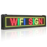 Panneau à Message Défilant Programmable Étanche 104 cm, Wifi/USB, Android & iOS