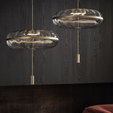 Suspension Design en Verre Ronde pour Salle à Manger, Chambre - DUNE