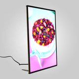 Panneau Lumineux Format A2 pour Menus, Fast Food, Salons, Restaurants