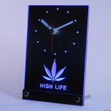 Horloge de Table à LED 3D - High Life
