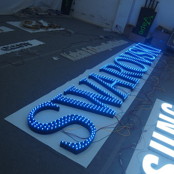 Dot Matrix LED Letters. Free quote.
