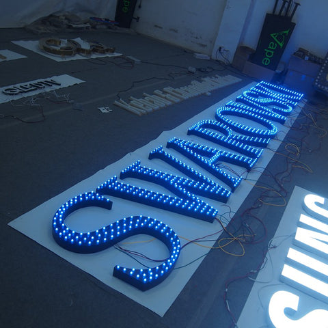 Dot Matrix LED Letters. Free quote.