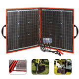 Kit de panel solar plegable monocristalino de 18V 80W