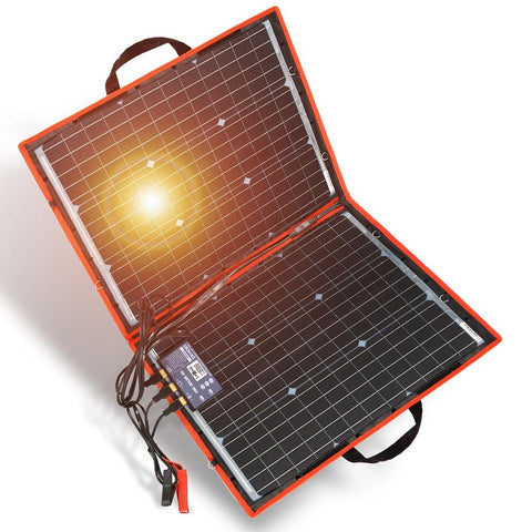 18V 80W Monocrystalline Folding Solar Panel Kit