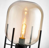Lampe à poser Moderne LED en Verre Fumé - APOLLO 7