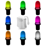 Lampe LED pour WC avec Capteur de Mouvement et Capteur PIR - 8 couleurs