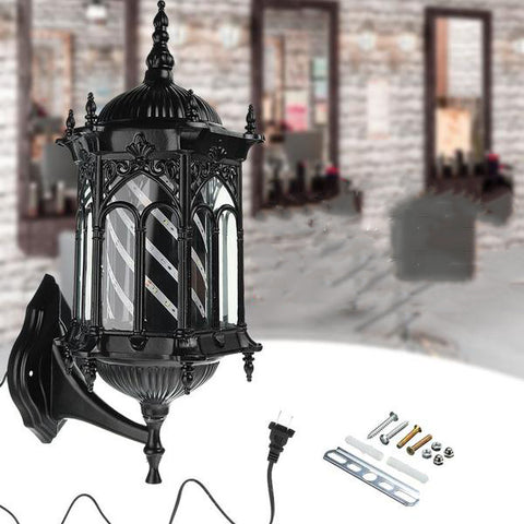 Lampe de Barbier, Poteau de Coiffeur