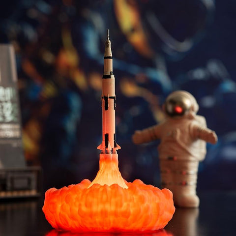 Lampes Fusées Spatiales NASA Apollo 5 3D