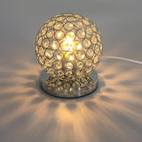 Lámpara de mesa de bola de cristal