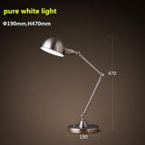 Lampe de bureau Industrielle Réglable Interieur Metal Vintage de Table Shop Online