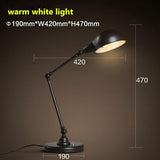 Lampe de bureau Industrielle Réglable Interieur Metal Vintage de Table Shop Online