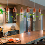 Plant Suspensions in Glass and Wood