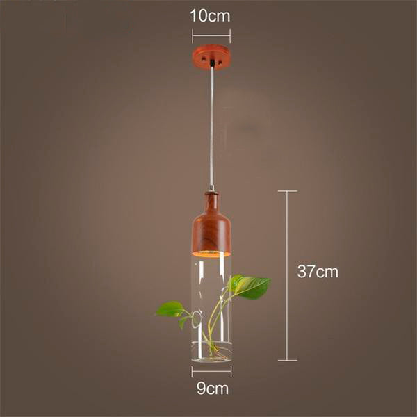 Plant Suspensions in Glass and Wood