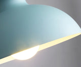 Suspensions Nordiques à LED Macarons Colorés, Base Ronde & Rectangle