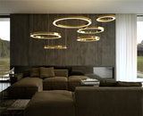 LED Ring Pendant, Round Shape Pendant - RING