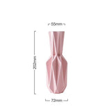 Vase en Origami de Style Nordique Moderne
