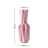 Vase en Origami de Style Nordique Moderne