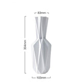 Vase en Origami de Style Nordique Moderne