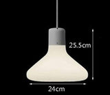 Suspensions Modernes E27 en Verre et Métal