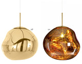 Modern E27 Art Deco Glass Pendant - MELTING