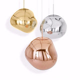 Modern E27 Art Deco Glass Pendant - MELTING