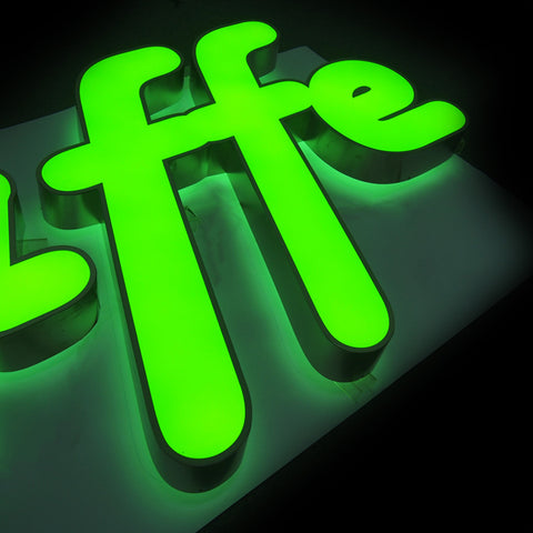 Personalized Custom Box Letters in Acrylic and/or Metal. Free quote