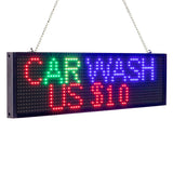 Panneau de Signalisation 34 cm P5 RGB LED pour Intérieur