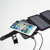 Panneaux Solaires Portables Pliants pour Smartphone, Tablette USB 10W 5V
