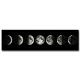 Peinture Abstraite Murale des Phases de la Lune