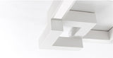 Plafonnier Géométrique Moderne LED P730 Blanc cassé