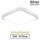 Plafonnier Moderne Rectangulaire LED 110V 220V
