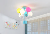 Plafonnier en Forme de Maison avec Ballon, Chambre d'Enfant