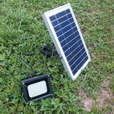Projecteur Solaire Extérieur Étanche LED IP67, Lampe Solaire LED