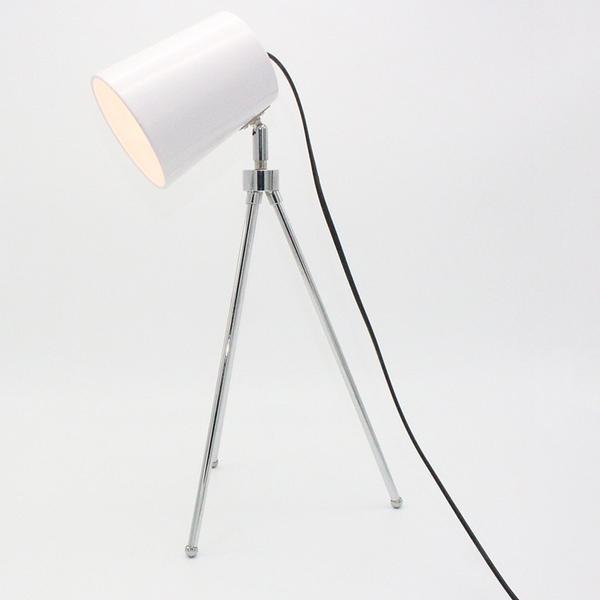 Projecteur de Bureau réglable moderne noir / blanc Lampes E27 LED