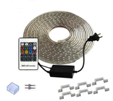 Ruban flexible LED SMD 5050 220V RGB Etanche IP68