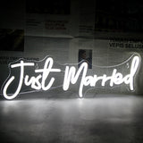 Néon Décoratif LED USB - Just married 50 cm