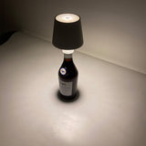 Lampe de Table Rechargeable Design LED Noir et Blanche pour Restaurant - PÉQINO