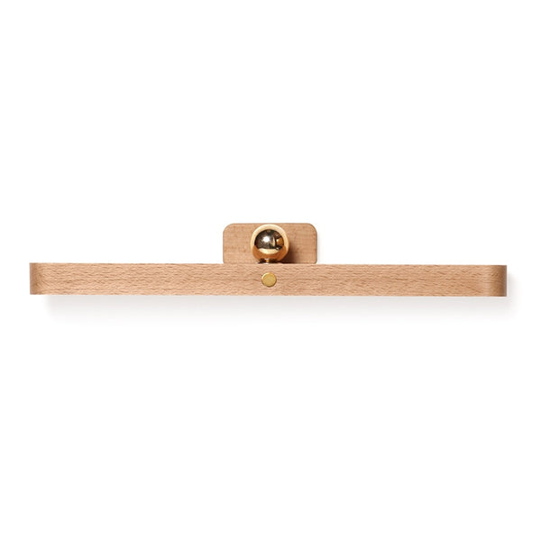 Applique murale sans fil pour couloir, tête de miroir en bois, aimant USB de fixation