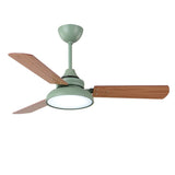 Ventilateur de Plafond Lumineux à LED avec télécommande en Bois - WINDKA
