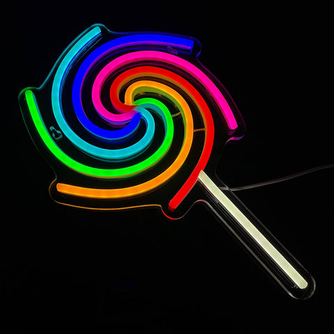 Néon Décoratif Fun LED - Glace Colorée