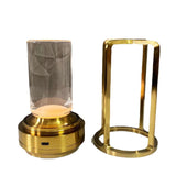 Lampe de Table Rechargeable Sans Fil Design Noir, Or, Argent - GOSHU
