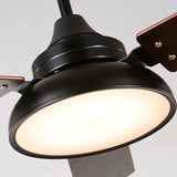 Ventilateur de Plafond Lumineux à LED avec télécommande en Bois - WINDKA