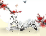 Sculpture Moderne Abstraite d’Oiseau