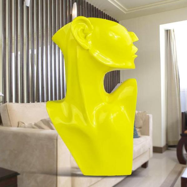 Sculpture de Femme Moderne Abstraite