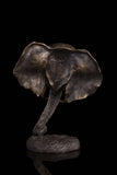 Sculpture Moderne de Tête d’Eléphant