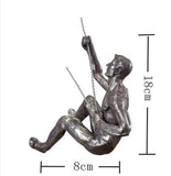Sculptures Murales d’Hommes d’Escalade