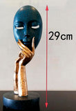 Sculpture de Visage de Femme Incarnant la Beauté Moderne