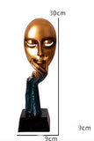 Sculpture de Visage de Femme Incarnant la Beauté Moderne
