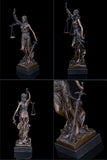 Sculpture en Bronze de la Dame de Justice - THEMIS